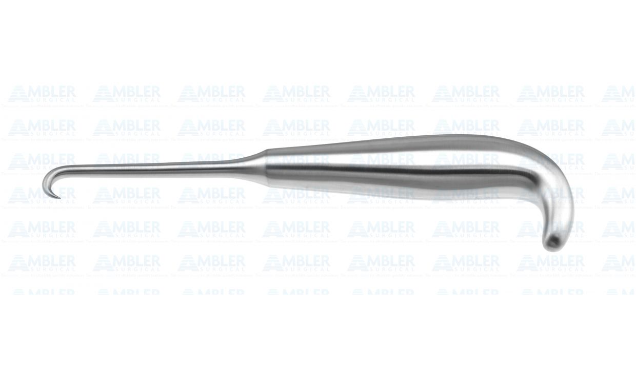 Dingman Zygoma Hook, Heavy, Sharp, 9.0 Mm Wide, 7" (17.8 Cm)